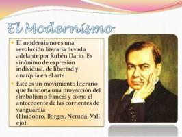 Rubén Dario dan modernisme