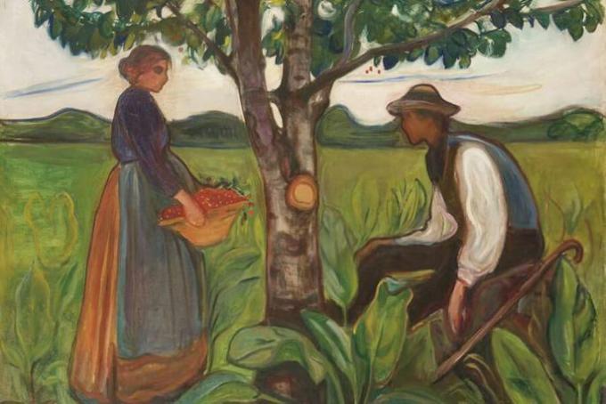 Edvard Munch: Hedelmällisyys, 1898.