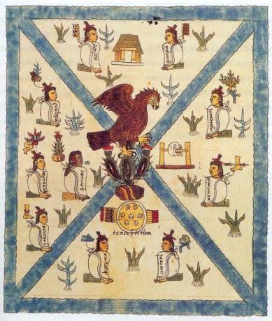 Aztekische Kodizes und ihre Bedeutung - Mendoza Codex