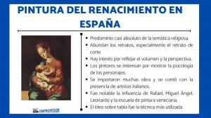 Peinture RENAISSANCE en Espagne