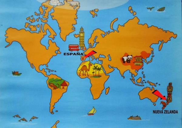 Where is New Zealand on the map - Fauna and flora