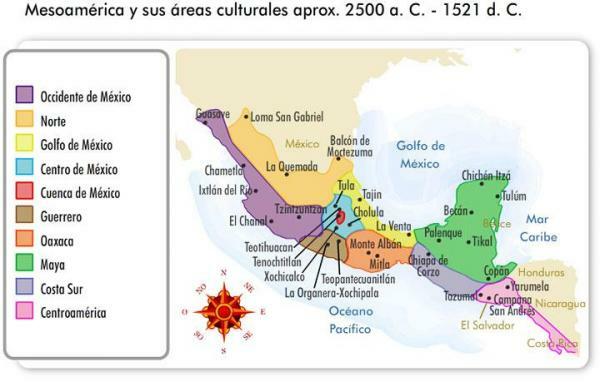 Hva er Mesoamerica og dens egenskaper - Hva er Mesoamerica? Med kart 