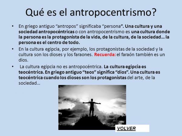 Antropocentrizmus: význam a charakteristika - Význam antropocentrizmu