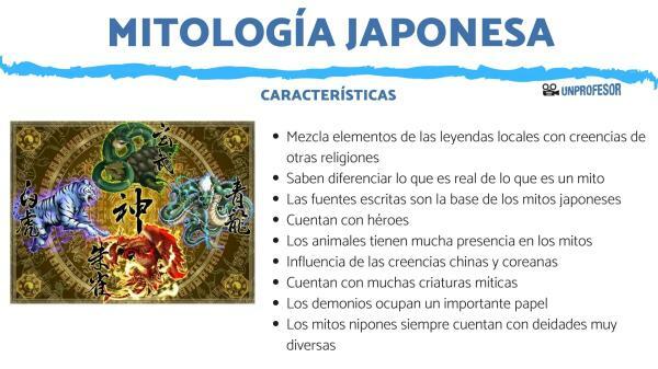 Japán mitológia: összefoglaló és jellemzők
