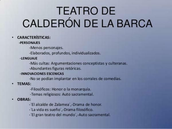 Författare och spelar i den spanska guldåldern - Calderón de la Barca, en annan av de viktigaste guldåldersförfattarna