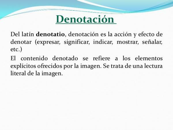 Разлика между денотация и конотация - Какво е денотация: Определение 