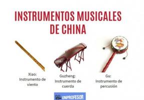 Strumenti musicali cinesi