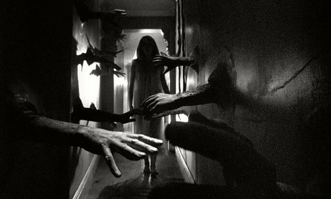 Frame from the movie Repulsion