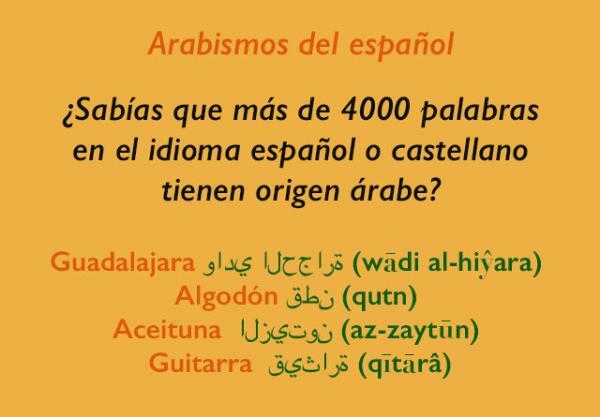 Arabismes: exemples et signification - Comment identifier les arabismes