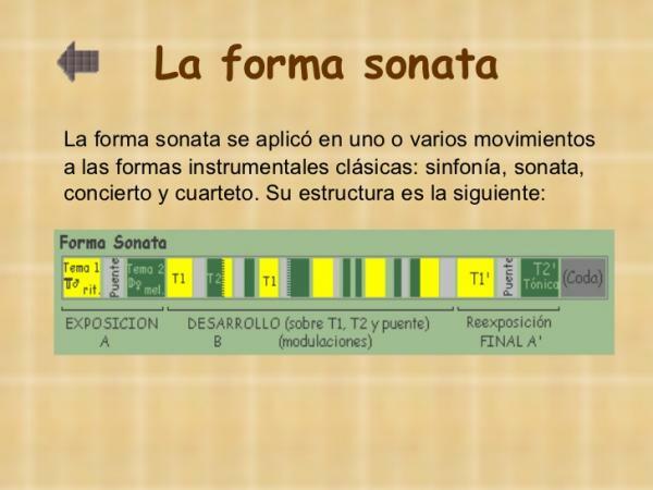 What is a musical sonata - Musical structure of the sonata