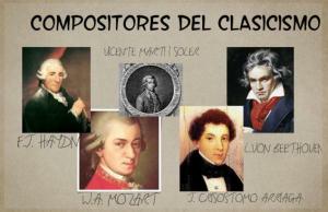 A legkiemelkedőbb klasszicista zeneszerzők