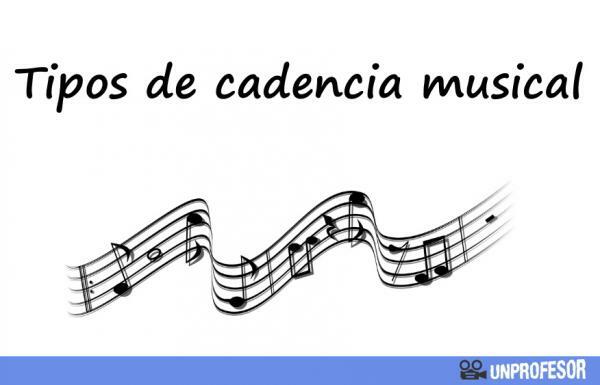 Types of musical cadence