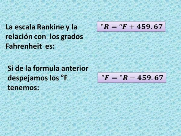What is the Rankine scale - with examples - How are Rankine degrees calculated? examples 