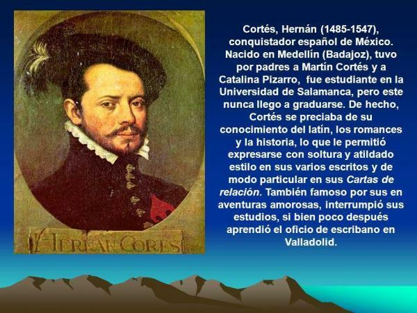 Hernán Cortés: kratka biografija - Od njegovega rojstva do prihoda v Indijo