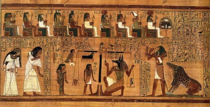 Nebo soud v Osirisu