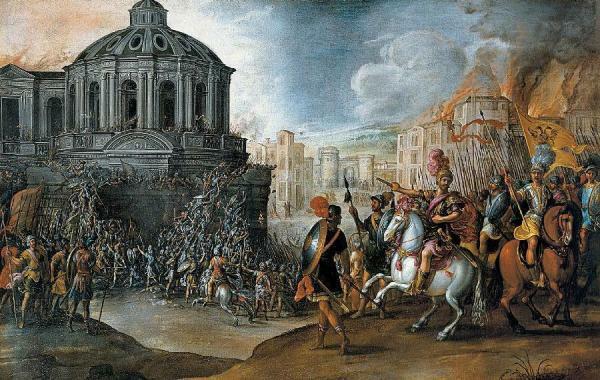 Vreča Rima 1527 - Povzetek - Zgodovinski dogodki, ki so privedli do Sack of Rome