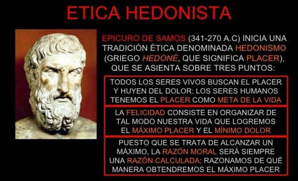 Hedonizem in epikurejstvo: razlike - Hedonizem brani užitek kot najvišje dobro