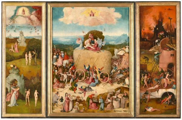 Bosch: ผลงานที่สำคัญที่สุด - The Hay Wain (1512 – 1515)