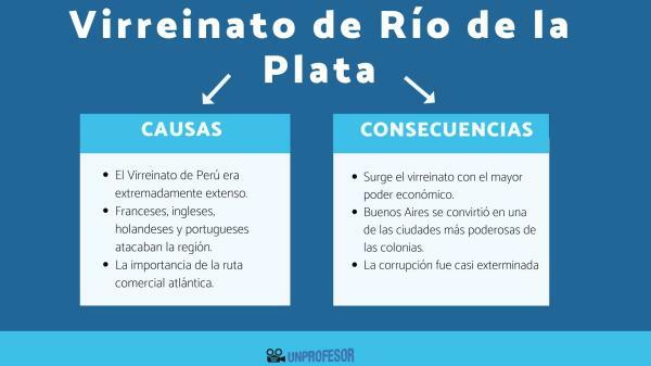 Skapandet av vicekungadömet Río de la Plata: orsaker och konsekvenser - Konsekvenser av skapandet av vicekungadömet Río de la Plata