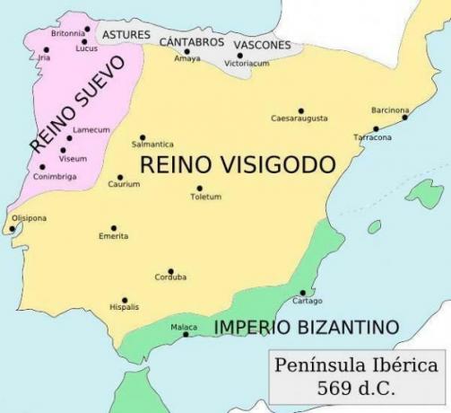 Visigoth di Spanyol: ringkasan - Sejarah kerajaan Visigoth di Spanyol sampai kedatangan agama Katolik