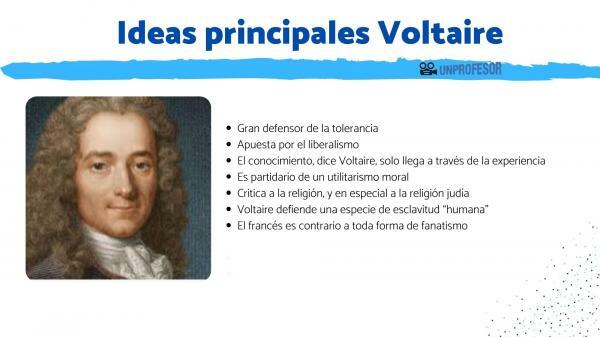 Voltaire: glavne ideje