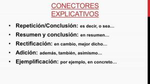 Conectores EXPLICATIVOS: características e exemplos