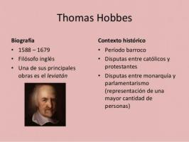 Thomas Hobbes: main works