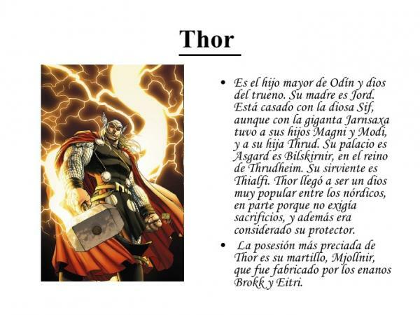 Main Norse Gods - List of the main Norse gods Æsir