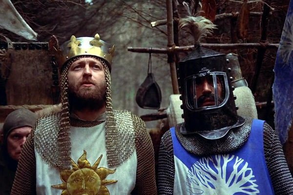 dinner of the film Monty Python - In Search of the Sacred Chalice