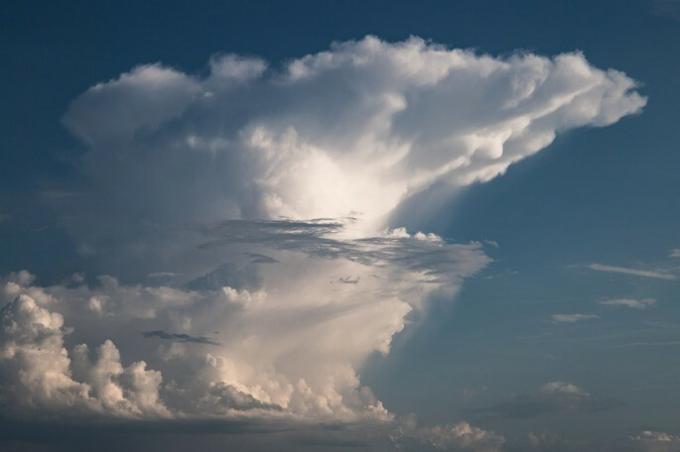 typy mraků cumulonimbus