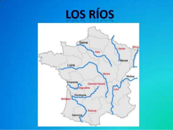 Most important rivers of France