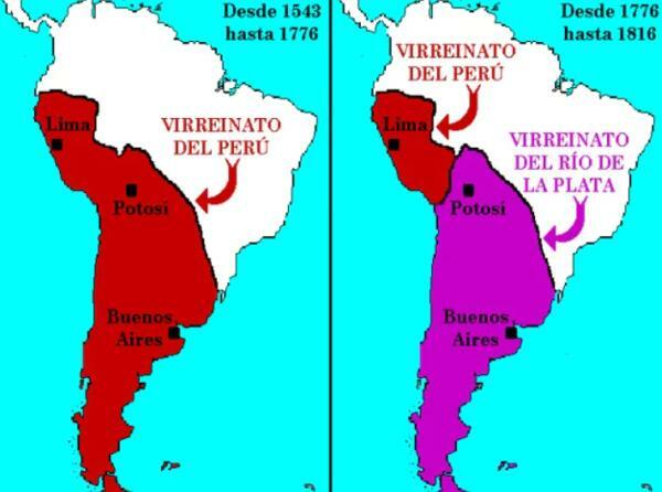 Río de la Platan varakuningaskunnan luominen: syyt ja seuraukset - Río de la Platan varakuningaskunnan luomisen syyt