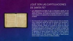 What were the Capitulations of Santa Fe