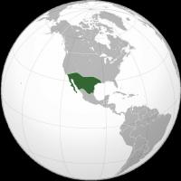 Mesoamerica, Aridoamérica ja Oasisamérica: omadused ja kaardid
