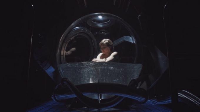 Image of Nora in the capsule