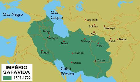 Perzische Rijk - overzicht - Safavid Rijk