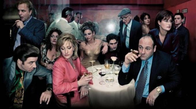 Still uit de serie The Sopranos