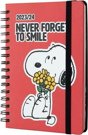 იაფი და ლამაზი სკოლის დღის წესრიგი - Agenda Snoopy