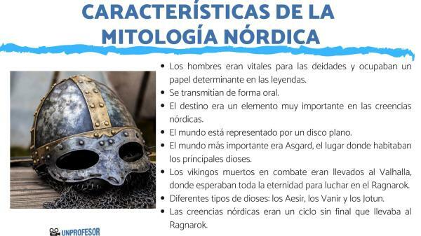 Mitologia nordică: rezumat și caracteristici - Caracteristicile mitologiei nordice