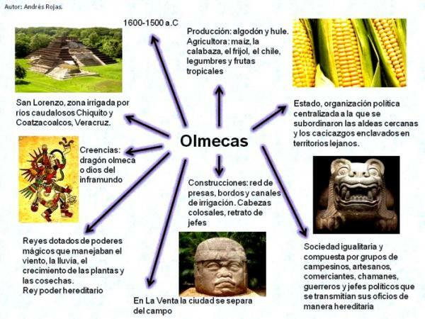 Prispevki olmeške kulture - Povzetek olmeške kulture