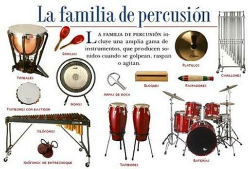 Types of musical instruments - Types of percussion musical instruments 