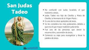 History of Saint JUDAS TADEO