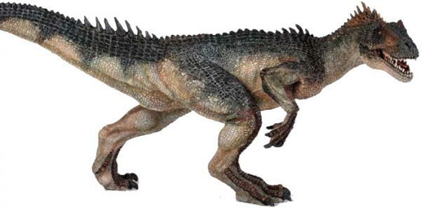 10 dinosaurs from the Jurassic period - Allosaurus, one of the carnivorous dinosaurs of the Jurassic
