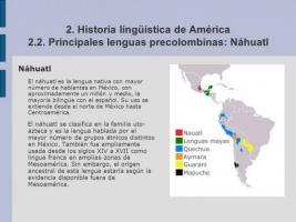 LINGUE della cultura AZTECA + importante