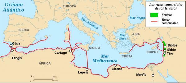 Origin and history of the Phoenicians - Summary - History of the Phoenician people