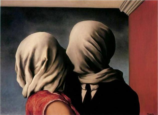 Iubitori, Magritte