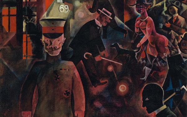 Deutscher Maler des Expressionismus - George Grosz (1893-1959)