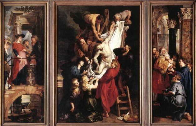 Rubens silazi s križa