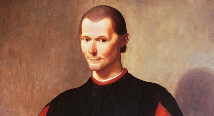 Porträt von Nicolau Machiavel