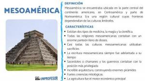 What is MESOAMERICA and its characteristics